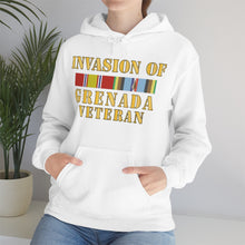 Load image into Gallery viewer, Unisex Heavy Blend™ Hooded Sweatshirt - Army - Grenada Invasion Veteran w EXP SVC
