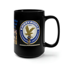 Load image into Gallery viewer, Black Mug 15oz - Custom - Aeronautical University - Embry–Riddle
