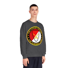 Load image into Gallery viewer, Unisex NuBlend® Crewneck Sweatshirt - Army - 6th Cavalry Brigade Camp Humphreys Korea
