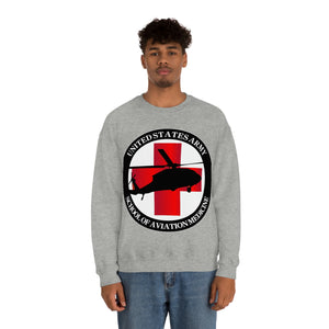 Unisex Heavy Blend Crewneck Sweatshirt - Army MEDEVAC Critical Care Flight Paramedics V1