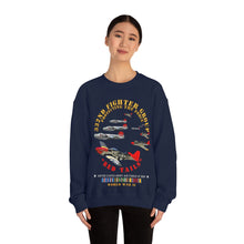 Load image into Gallery viewer, Unisex Heavy Blend Crewneck Sweatshirt - Army - AAC - 332nd Fighter Group - Red Tails - Protect Force
