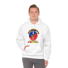 Load image into Gallery viewer, Unisex Heavy Blend™ Hooded Sweatshirt - Army - Casper Aviation Platoon - Vietnam Veteran - w Txt
