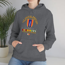 Load image into Gallery viewer, Unisex Heavy Blend™ Hooded Sweatshirt - Army - 1st Signal Bde SSI w VN SVC
