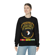 Load image into Gallery viewer, Unisex Heavy Blend Crewneck Sweatshirt - Army - 58th Infantry Platoon - Scout Dog - w VN SVC
