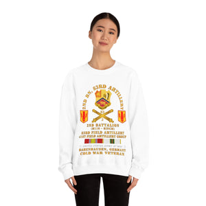 Unisex Heavy Blend Crewneck Sweatshirt - Army - 2nd Bn 83rd Artillery - 41st FA Gp - Babenhausen Germany w COLD SVC