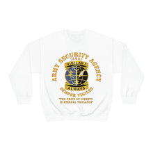 Load image into Gallery viewer, Unisex Heavy Blend Crewneck Sweatshirt - Army Security Agency - DUI - Always Vigilante
