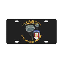 Load image into Gallery viewer, Army - US Paratrooper - 44th Medical Bde Classic License Plate
