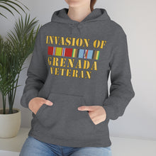 Load image into Gallery viewer, Unisex Heavy Blend™ Hooded Sweatshirt - Army - Grenada Invasion Veteran w EXP SVC
