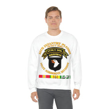 Load image into Gallery viewer, Unisex Heavy Blend Crewneck Sweatshirt - Army - 58th Infantry Platoon - Scout Dog - w VN SVC
