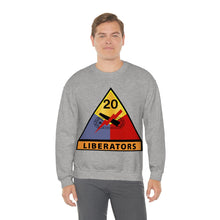 Load image into Gallery viewer, Unisex Heavy Blend Crewneck Sweatshirt -  Army - 20th Armored Division - Liberators wo Txt
