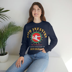 Unisex Heavy Blend Crewneck Sweatshirt - Army - 84th Infantry Division - The Railsplitters wo DS X 300