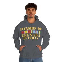 Load image into Gallery viewer, Unisex Heavy Blend™ Hooded Sweatshirt - Army - Grenada Invasion Veteran w EXP SVC
