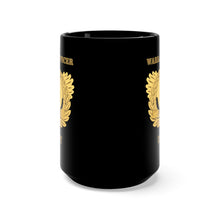 Load image into Gallery viewer, Black Mug 15oz - Army - Emblem - Warrant Officer
