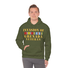 Load image into Gallery viewer, Unisex Heavy Blend™ Hooded Sweatshirt - Army - Grenada Invasion Veteran w EXP SVC
