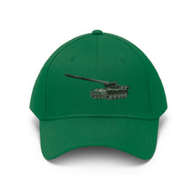 Load image into Gallery viewer, Twill Hat - Army - M107 - 175mm Gun without Text - Hat - Direct to Garment (DTG) - Printed
