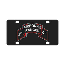 Load image into Gallery viewer, SOF - 4th Ranger Co wo Txt Classic License Plate
