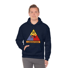 Load image into Gallery viewer, Unisex Heavy Blend™ Hooded Sweatshirt - Army - 20th Armored Division - Liberators wo Txt
