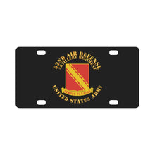 Load image into Gallery viewer, Army - 52nd Air Defense Artillery Regiment - US Army Classic License Plate
