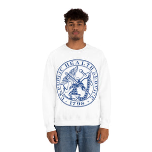 Unisex Heavy Blend Crewneck Sweatshirt -  USPHS - United States Public Health Service Seal