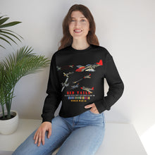 Load image into Gallery viewer, Unisex Heavy Blend Crewneck Sweatshirt - Army - AAC - 332nd Fighter Group - Red Tails - At War
