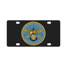 Load image into Gallery viewer, Navy - Sixth Fleet wo Txt Classic License Plate
