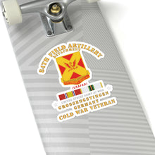 Load image into Gallery viewer, Kiss-Cut Stickers - 84th Field Artillery Det - Grossengstingien - GE w COLD SVC
