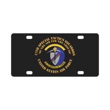 Load image into Gallery viewer, USAF - 17th Special Tactics Squadron Classic License Plate
