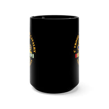 Load image into Gallery viewer, Black Mug 15oz - Army - C Troop, 1st-9th Cavalry - Headhunters - Vietnam Vet w 1966-1967 VN SVC X 300
