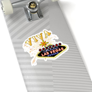 Kiss-Cut Stickers - City - Las Vegas - Sign - VIVA