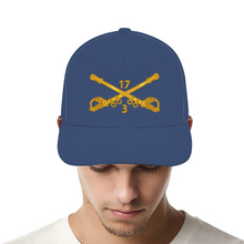 Load image into Gallery viewer,  3rd Squadron 17th Cavalry Regiment Branch wo Txt - AOP Unisex Adjustable Curved Bill Baseball Hat
