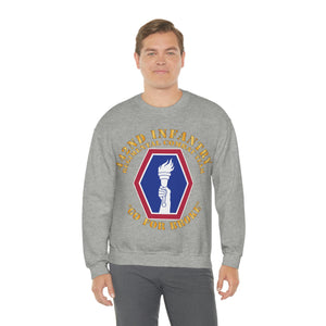 Unisex Heavy Blend Crewneck Sweatshirt - Army - 442nd Infantry Regimental Combat Team X 300