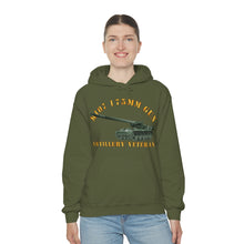 Load image into Gallery viewer, Unisex Heavy Blend™ Hooded Sweatshirt - Army - M107 - 175mm Gun - Artillery Veteran
