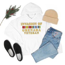 Load image into Gallery viewer, Unisex Heavy Blend™ Hooded Sweatshirt - Army - Grenada Invasion Veteran w EXP SVC
