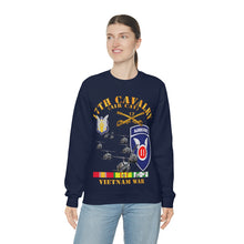 Load image into Gallery viewer, Unisex Heavy Blend Crewneck Sweatshirt - Army - 17th Cavalry (Air CAv) - 11th Airborne Division w SVC
