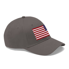 Load image into Gallery viewer, Unisex Twill Hat - United States Flag Hat - Direct to Garment (DTG) - Printed
