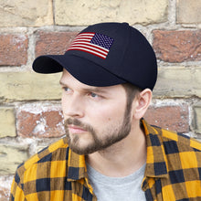 Load image into Gallery viewer, Unisex Twill Hat - United States Flag Hat - Direct to Garment (DTG) - Printed
