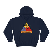 Load image into Gallery viewer, Unisex Heavy Blend™ Hooded Sweatshirt - Army - 20th Armored Division - Liberators wo Txt
