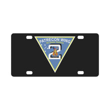 Load image into Gallery viewer, Navy - Patrol and Reconnaissance Wing Two wo Txt Classic License Plate
