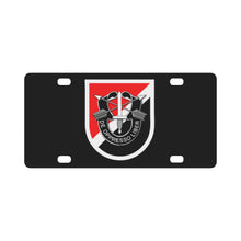 Load image into Gallery viewer, SOF - 6th SFG Flash wo Txt V1 Classic License Plate
