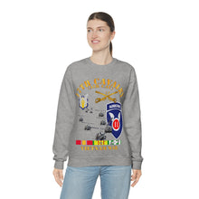 Load image into Gallery viewer, Unisex Heavy Blend Crewneck Sweatshirt - Army - 17th Cavalry (Air CAv) - 11th Airborne Division w SVC
