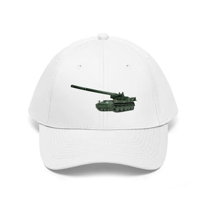 Twill Hat - Army - M107 - 175mm Gun without Text - Hat - Direct to Garment (DTG) - Printed