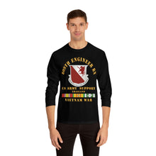 Load image into Gallery viewer, Unisex Classic Long Sleeve T-Shirt - Army - 809th Engineer Bn - Thailand W Vn Svc X 300
