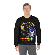 Load image into Gallery viewer, Unisex Heavy Blend Crewneck Sweatshirt - Army - 17th Cavalry (Air CAv) - 11th Airborne Division w SVC
