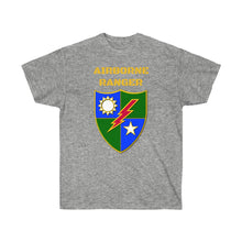 Load image into Gallery viewer, Unisex Ultra Cotton Tee - Airborne Ranger with Crest - Airborne Infantry - Mass Tactical Airborne Operation with Ranger Infantry Branch
