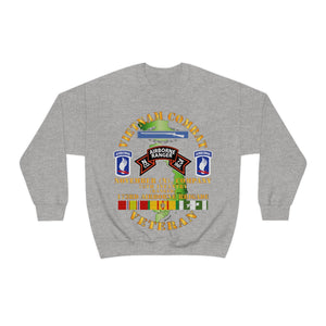 Unisex Heavy Blend Crewneck Sweatshirt - Army - Vietnam Combat Vet - N Co 75th Infantry (Ranger) - 173rd Airborne Bde SSI