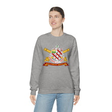 Load image into Gallery viewer, Unisex Heavy Blend Crewneck Sweatshirt -  Army - 8th Field Artillery w Br - Ribbon
