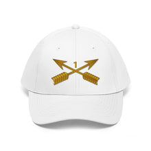 Load image into Gallery viewer, Unisex Twill Hat - 1st Special Forces Group (SFG) Branch without Text - Direct to Garment (DTG) - Printed
