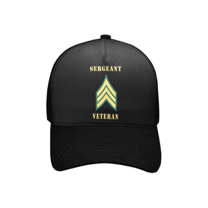 Army - Sergeant - SGT - Veteran - Hats