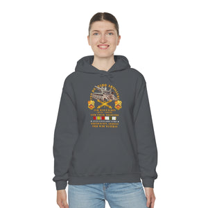 Unisex Heavy Blend™ Hooded Sweatshirt - Army - 2nd Bn 83rd Artillery w M110 - Babenhausen Germany w COLD SVC