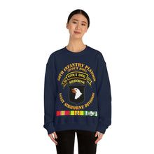 Load image into Gallery viewer, Unisex Heavy Blend Crewneck Sweatshirt - Army - 58th Infantry Platoon - Scout Dog - w VN SVC
